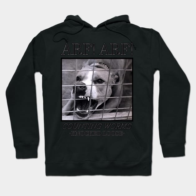 ARF ARF Lyrics Hoodie by Rotten Reviews